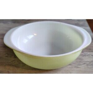 Vtg Pyrex 024 Lime Green Bowl 2qt Ovenware Collectible Grannycore